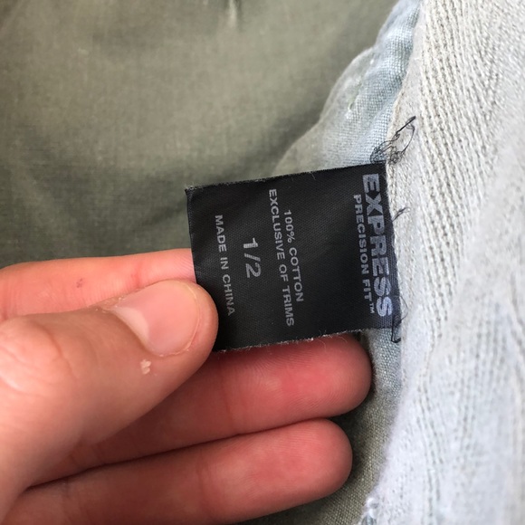 Express cargo pant capris y2k - Picture 3 of 4